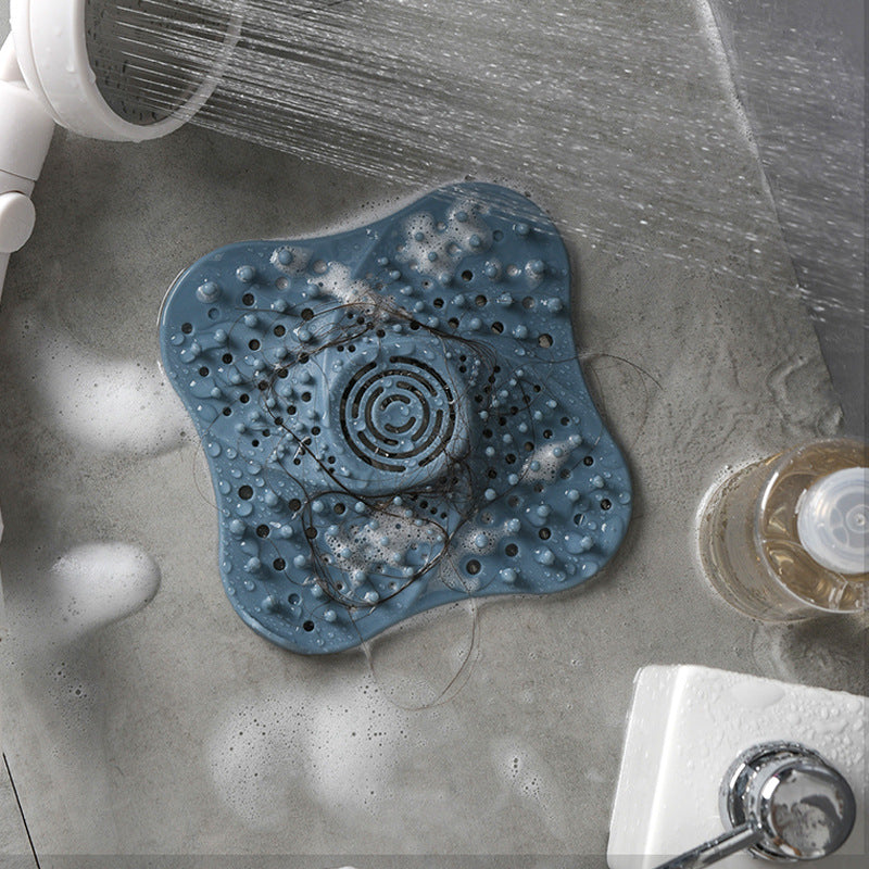 The Ultimate Solution for Clean Drains: Anti-skid Fixed Sink Sewer Toilet Hair Filter