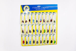 Unleash Your Fishing Potential with Our 30-Piece Fishing Hook Bait Lure Set