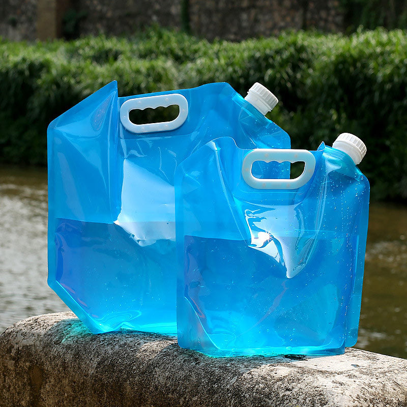 Experience the Freedom of the Foldable Portable PVC Camping Water Bag Container