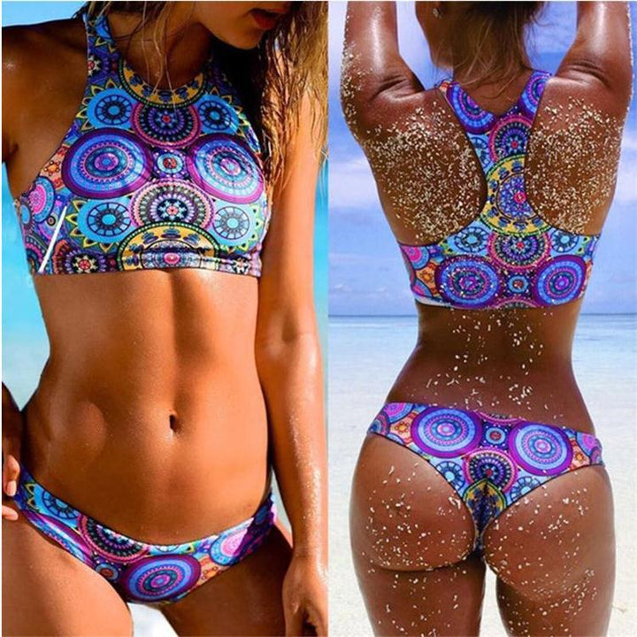 Dive into Summer with the Low Waist Triangle Bikini
