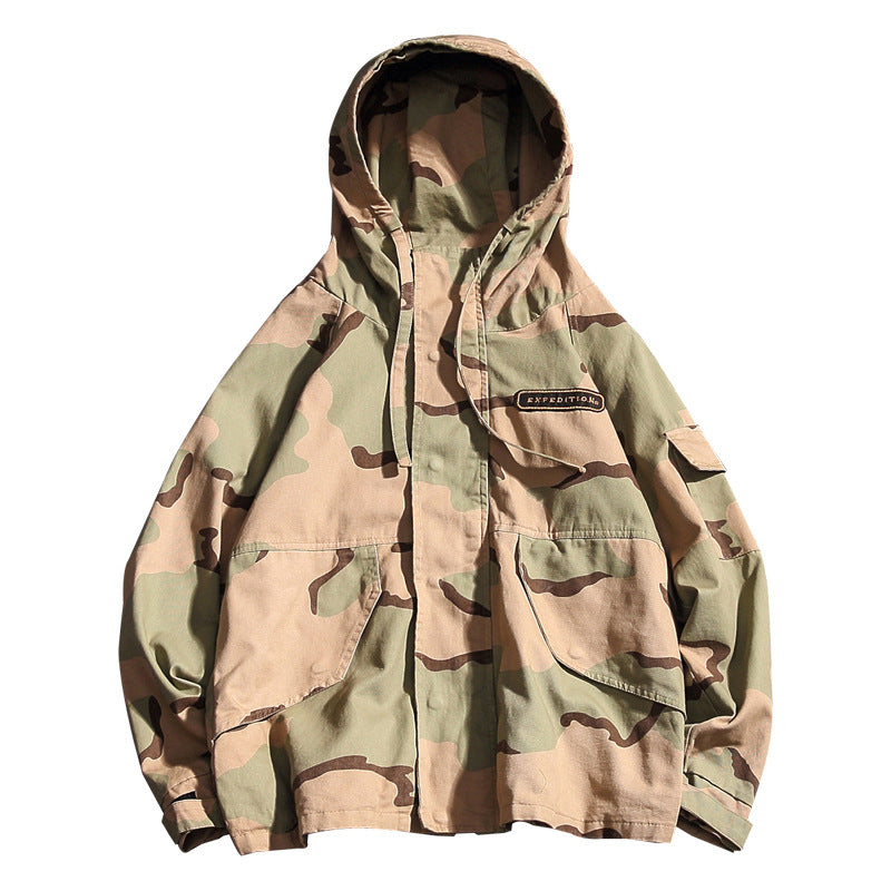 Unleash Your Adventurous Spirit with the Camouflage Tooling Jacket