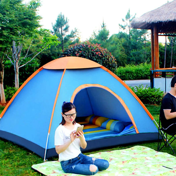 Experience the Great Outdoors with Our Automatic Tent Double Single Door