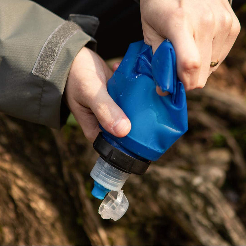 Portable Outdoor Personal Water Purifier Filter Straw System
