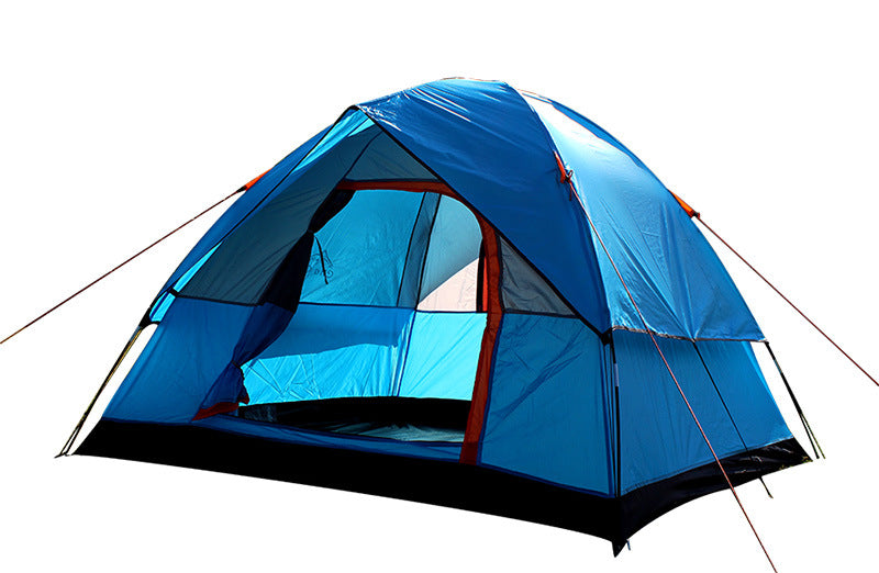 Double Deck Family Outdoor Camping Travel Tent