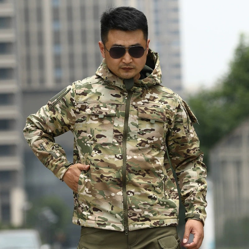 Shell Jacket Camouflage Cold Sports Sweater