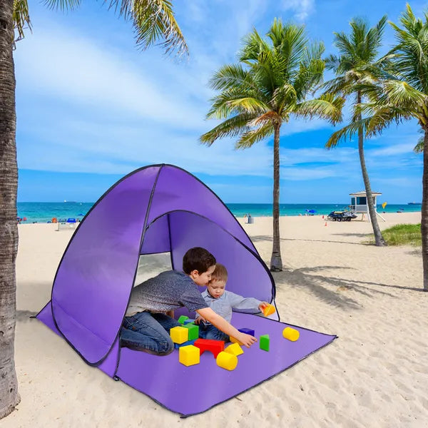 Beach Tent Shade Shelter Anti UV Waterproof Automatic Canopy Tent