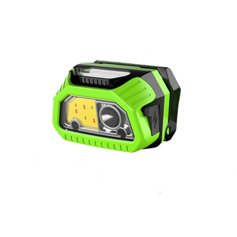 USB Rechargeable Infrared Sensor Fishing Headlam