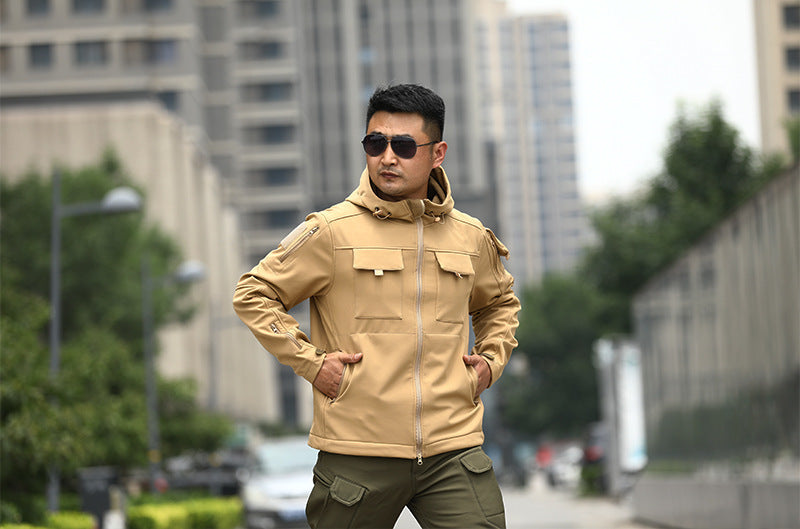 Shell Jacket Camouflage Cold Sports Sweater