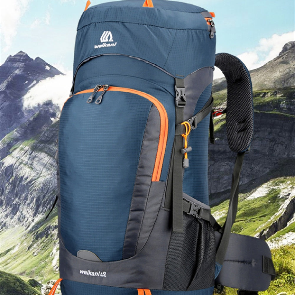 Nylon Hiking Camping Backpack Men
