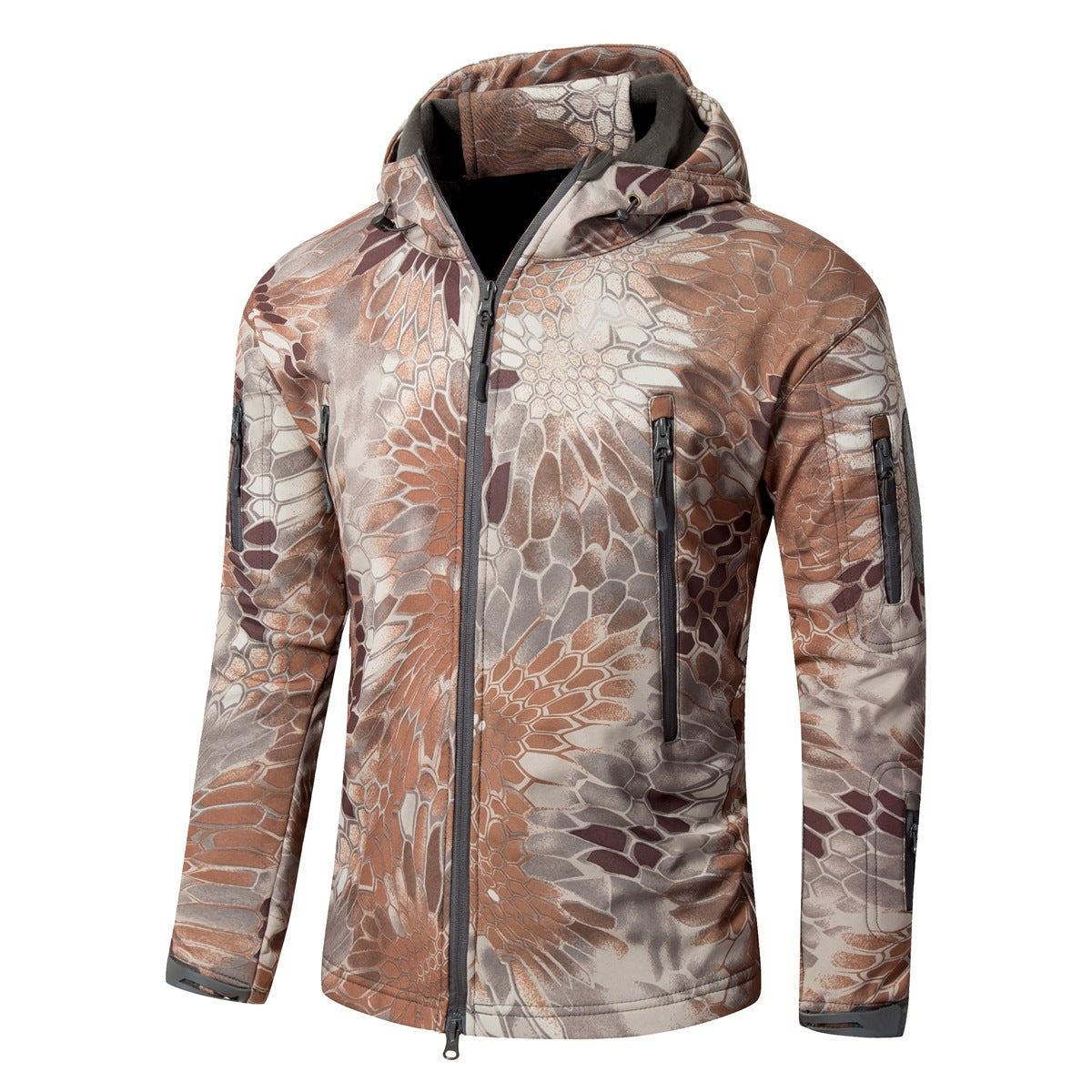 Outdoor Jacket Warm Camouflage For Winter
