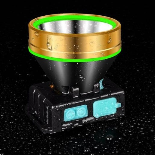 Bright Waterproof LED Headlamp Outdoor Head-Mounted Light