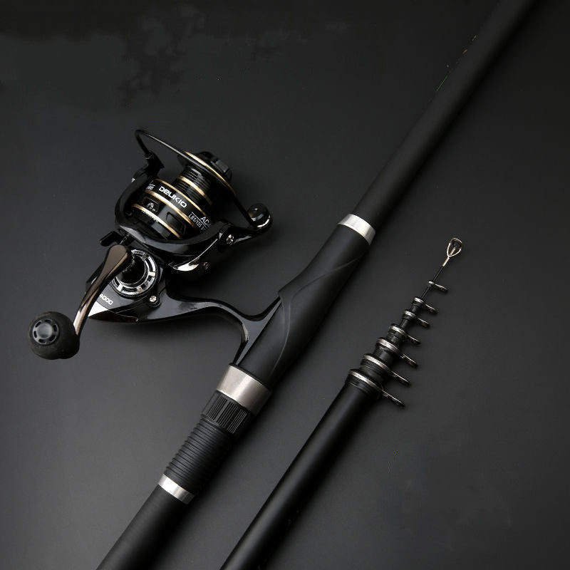 Rocky Carbon Fishing Rod Sea Rod Lightweight Fishing Pole