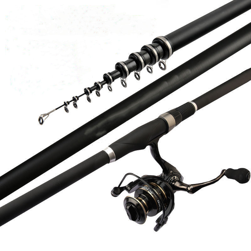 Rocky Carbon Fishing Rod Sea Rod Lightweight Fishing Pole