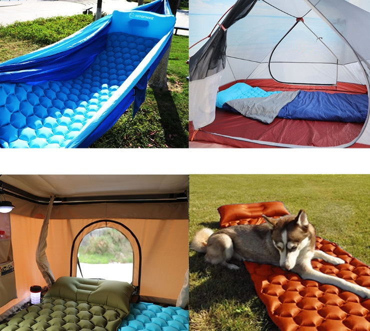 Inflatable Honeycomb Camping Sleeping Mattress Mat