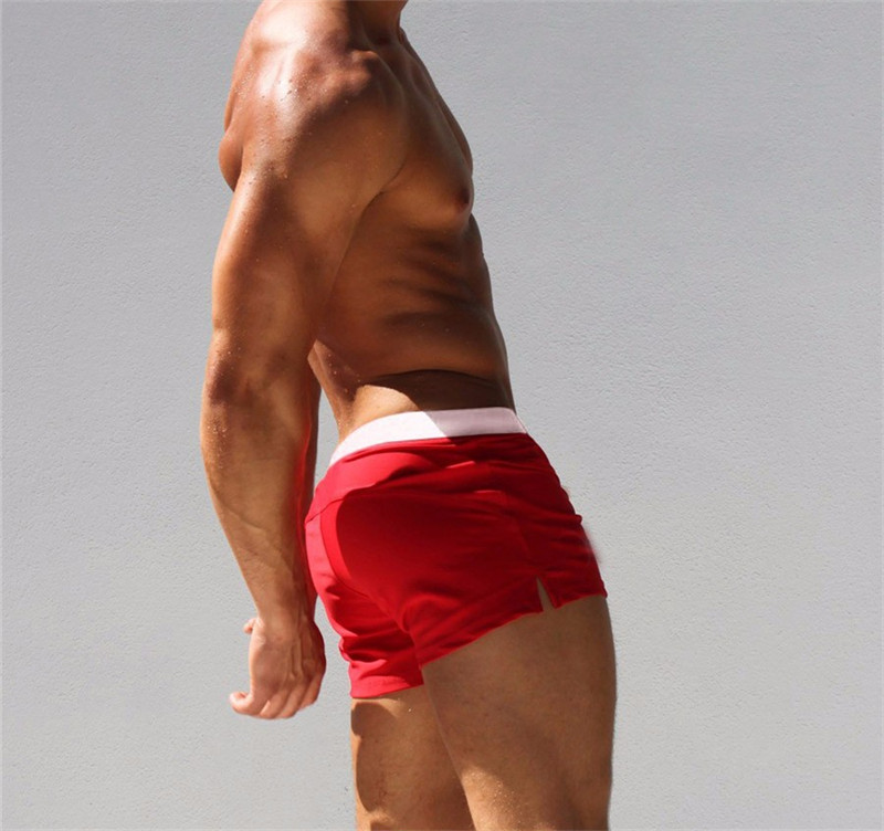 Front Pocket Quick-Dry Swim Trunks