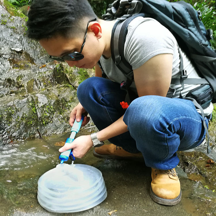 Outdoor Camping Water Filter Survival Equipment Purifier Too
