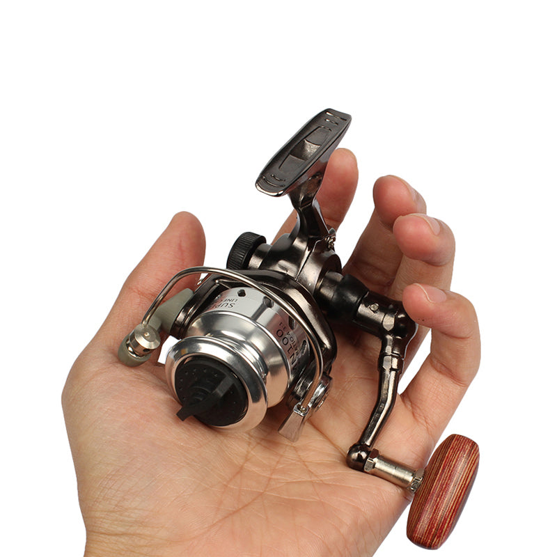 Mini 100 All Metal Fishing Reel Compact Spinning Reel