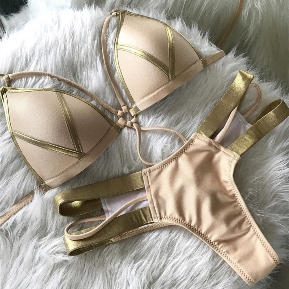 Bronzing Bikini Swimwear Set
