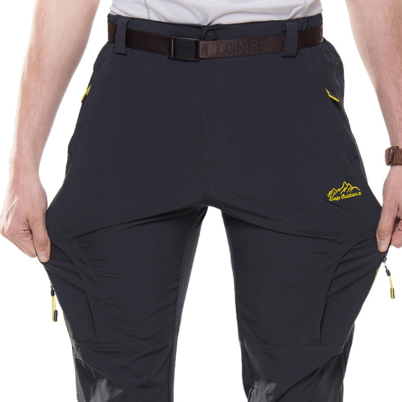 Outdoor Quick Dry Hiking Pants Lightweight Trekking Trouse