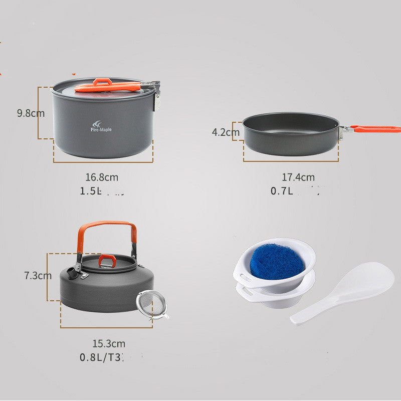 Camping Portable Cookware Set