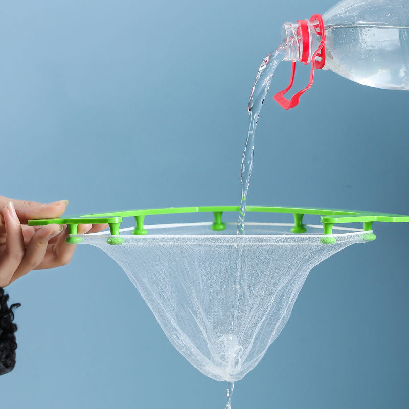 Kitchen Sink Triangle Hanging Net Drain Storage Rack