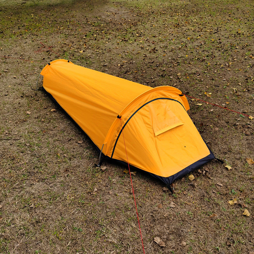 3 Season Waterproof Camping Sleeping Bag With Tent Awning