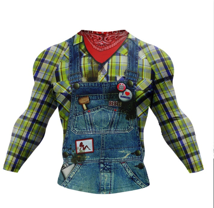 XMARTIAL Hillbilly Rash Guard Sleeve