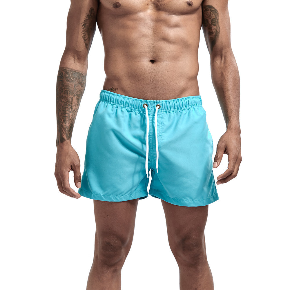 Multicolor Loose Fit Sports Beach Shorts