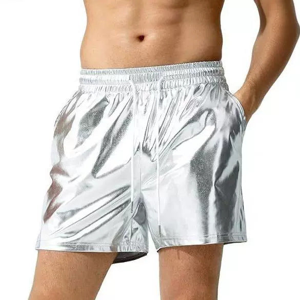 Men’s Metallic Swim Trunks