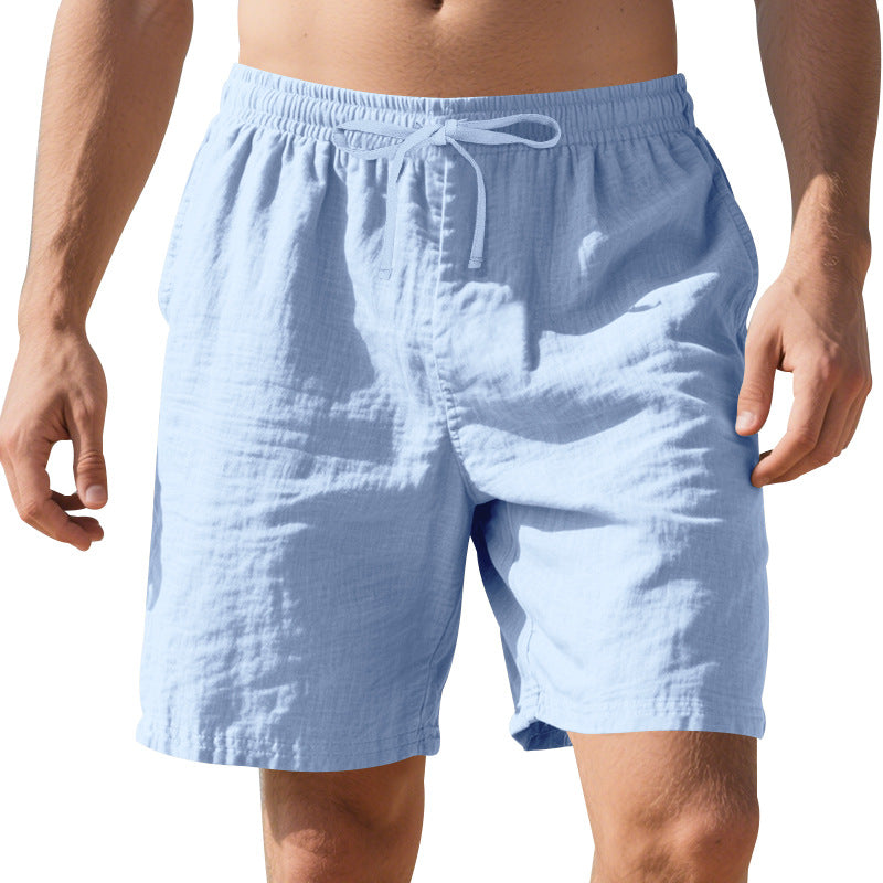 Men’s Lightweight Linen Beach Shorts