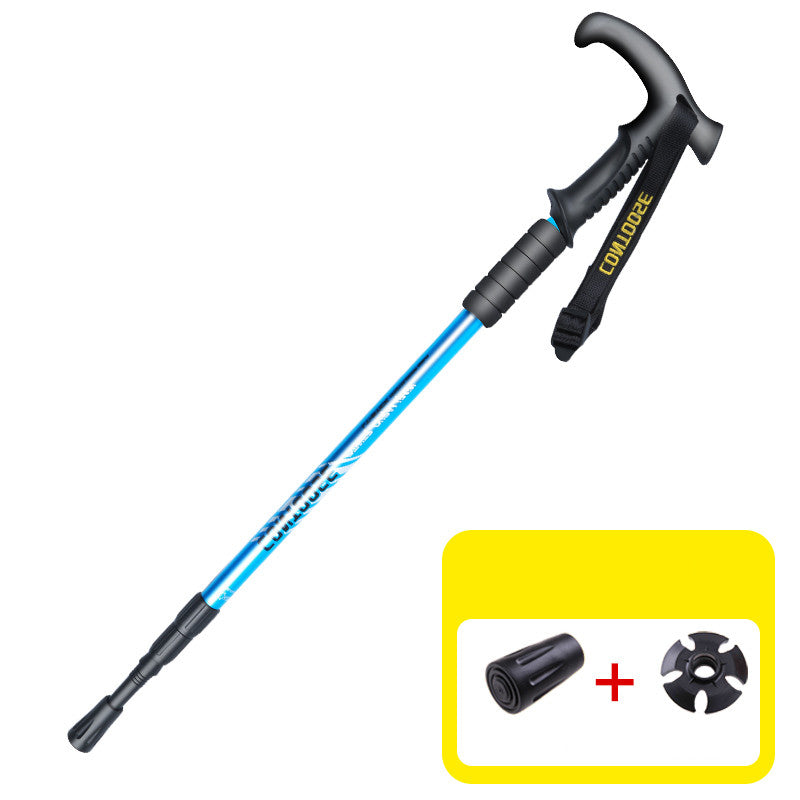 Ultra-Light Telescopic Trekking Poles Hiking Walking Sticks