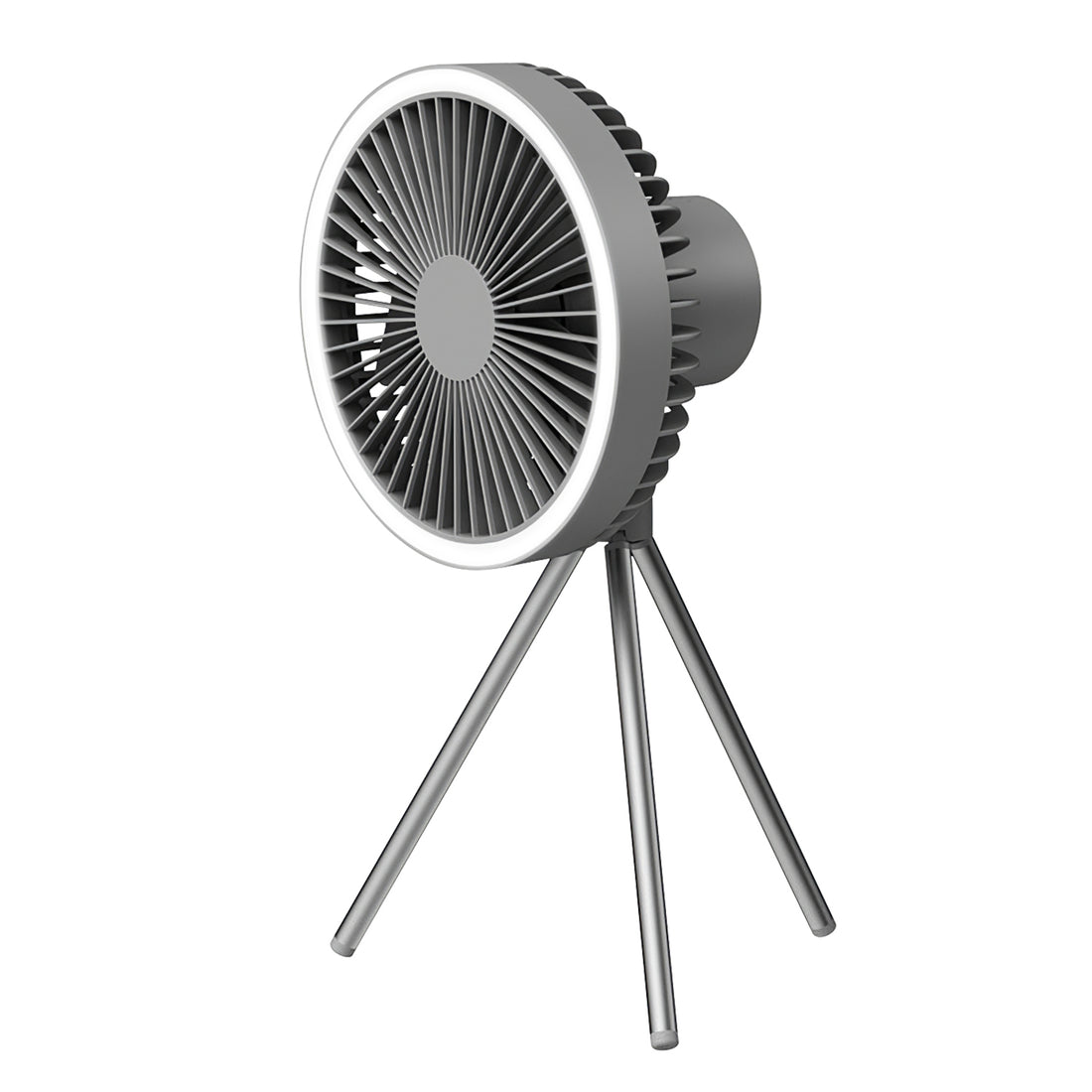 Rechargeable Camping Fan With LED Lantern