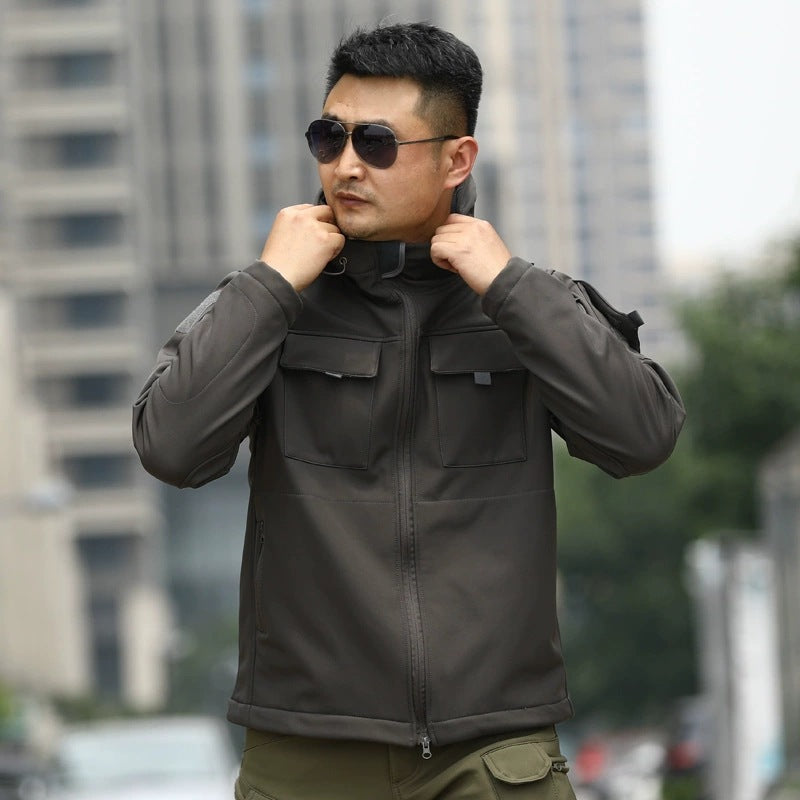 Shell Jacket Camouflage Cold Sports Sweater