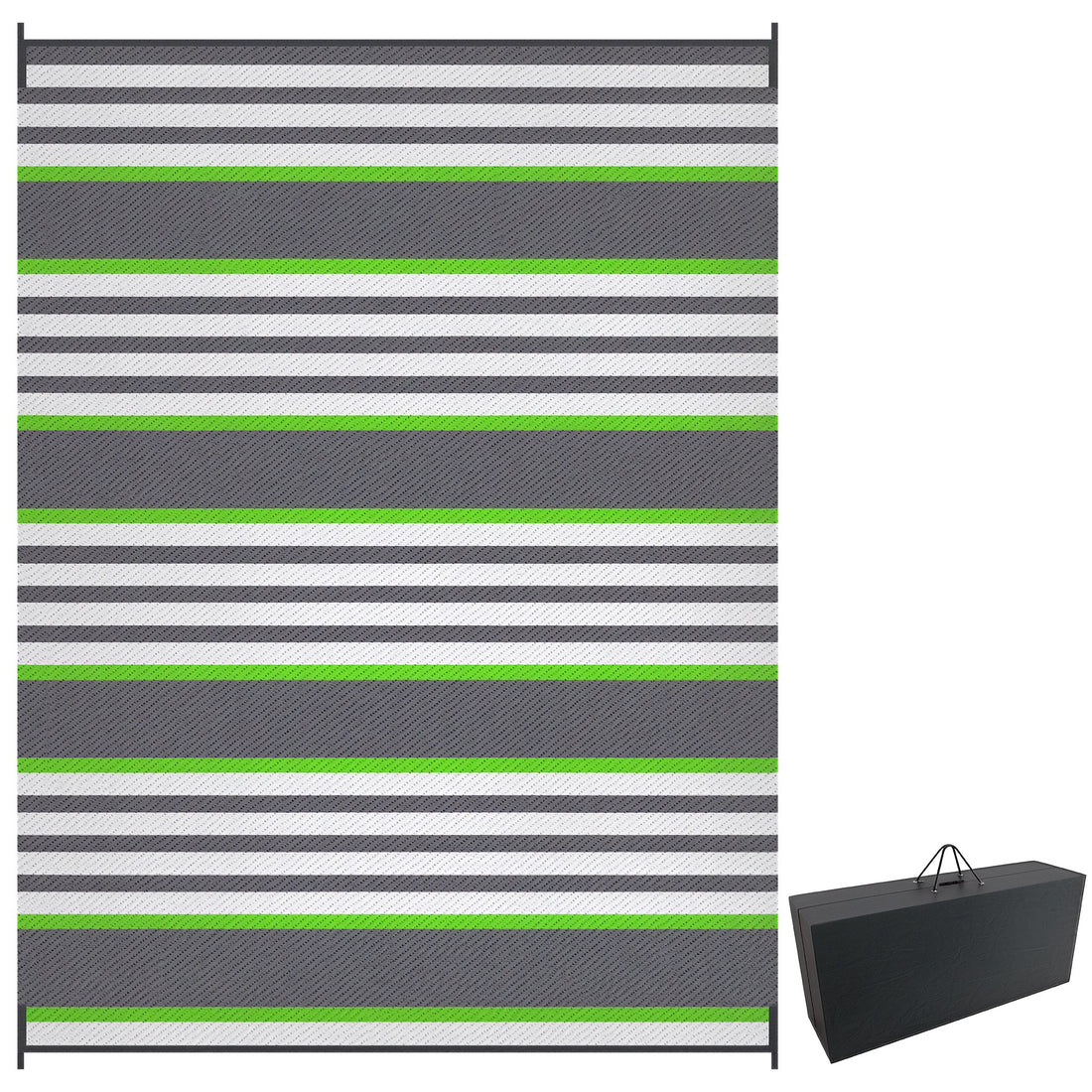 9x12 Reversible Waterproof Outdoor Rug