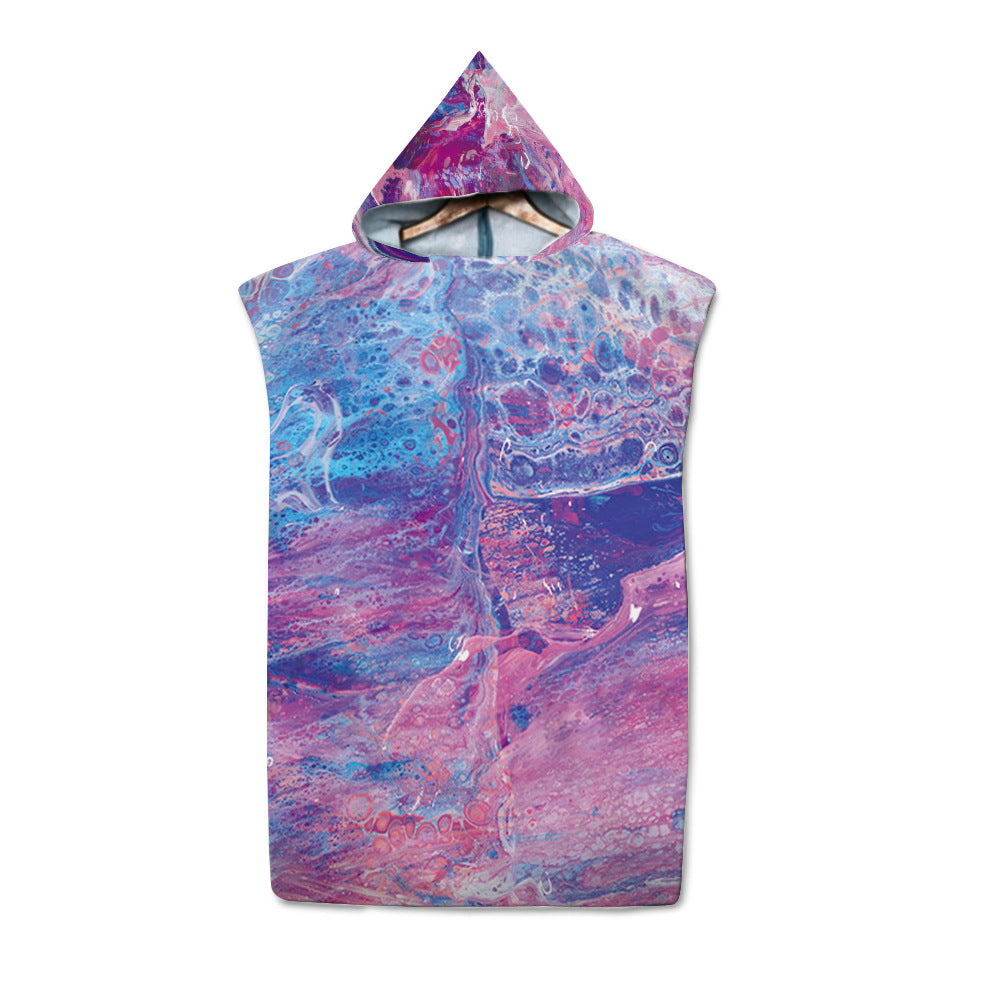 Beach Sun Protection Wearable Swimming Towel