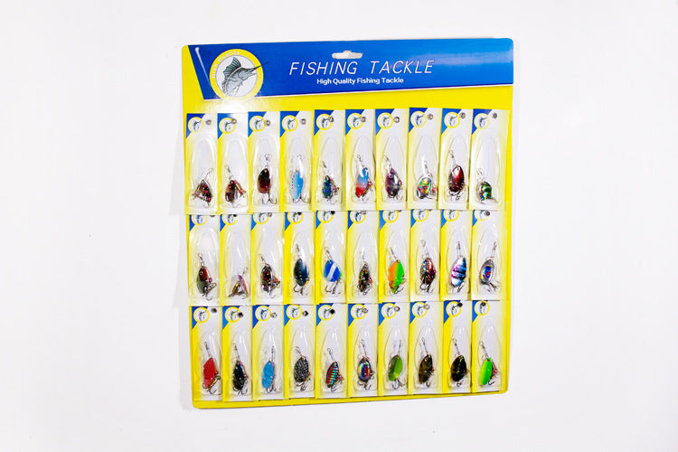 30-Piece Fishing Hook Bait Lure Set Fishing Gear