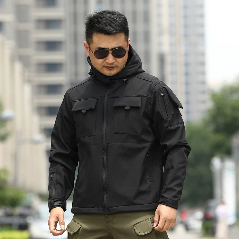 Shell Jacket Camouflage Cold Sports Sweater