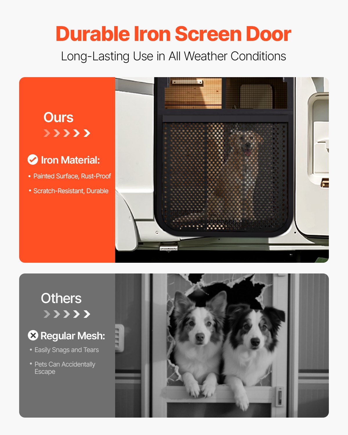 RV Screen Door Protector Guard