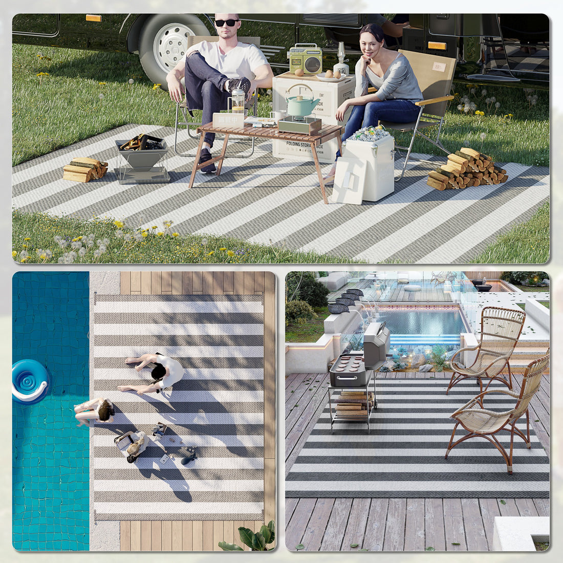 Portable RV Camping Carpet