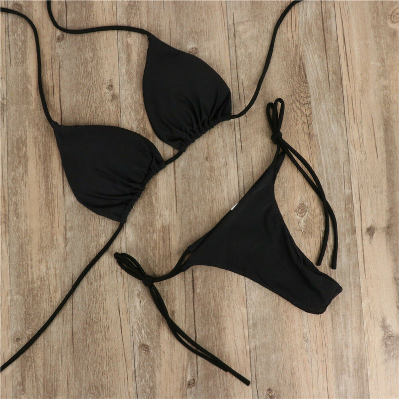 Halter Neck Womens Bikini