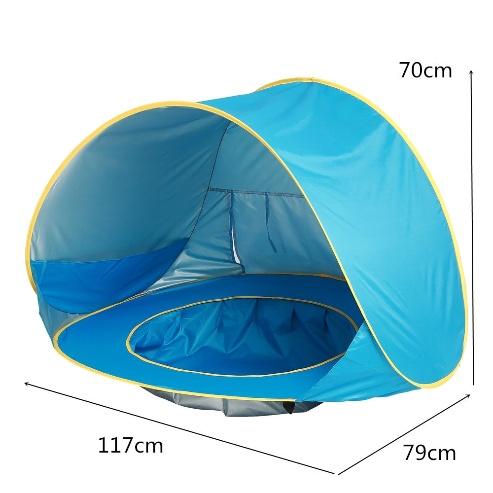 Baby Beach Tent Kids UV Protection Waterproof Foldable Sun Shelter