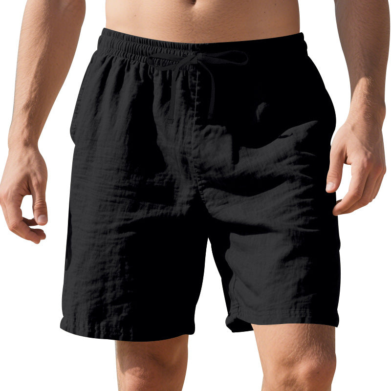 Men’s Lightweight Linen Beach Shorts