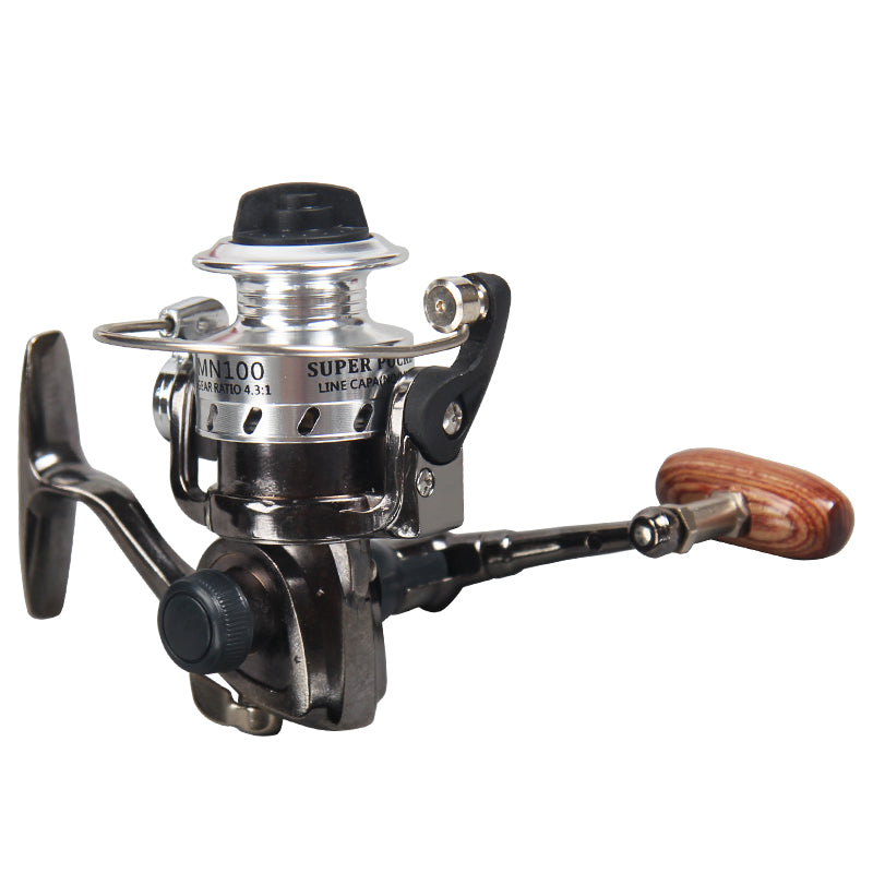 Mini 100 All Metal Fishing Reel Compact Spinning Reel