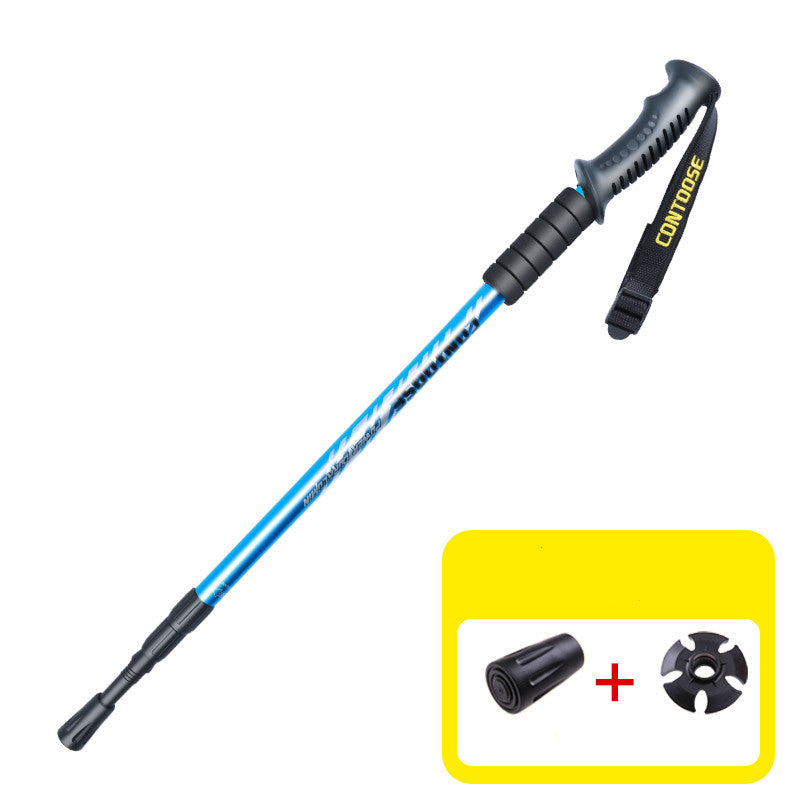 Ultra-Light Telescopic Trekking Poles Hiking Walking Sticks