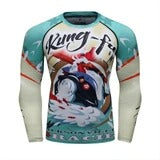 Sundial Brazilian Jiu-Jitsu Compression Rash Guard Training Top