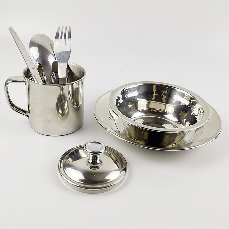 Stainless Steel Tableware Set