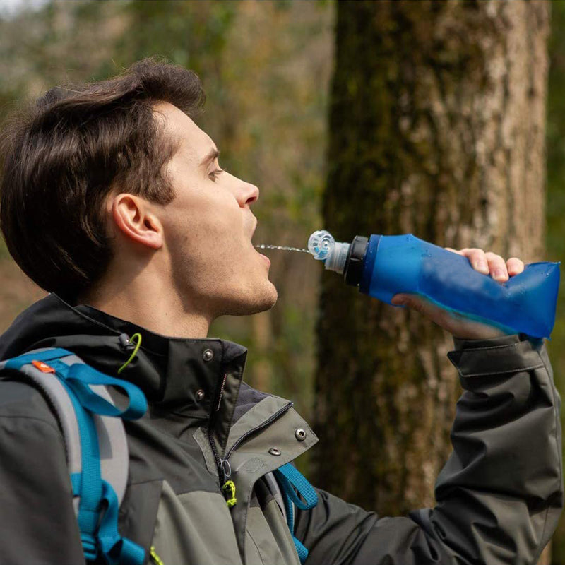 Portable Outdoor Personal Water Purifier Filter Straw System