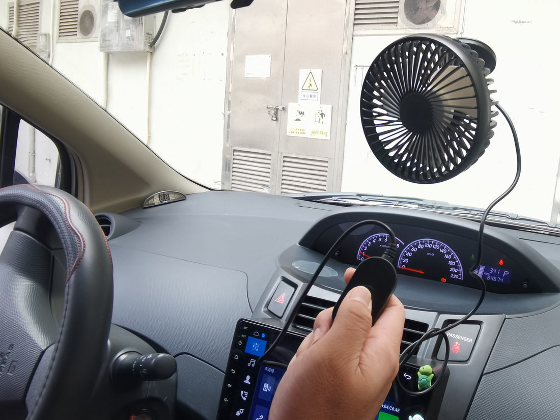 Portable 1Pc Car Cooling Fan
