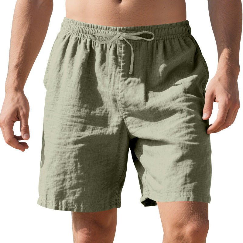 Men’s Lightweight Linen Beach Shorts