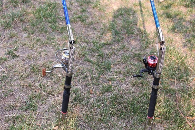 Automatic Spring Fishing Rod Set Complete Support Package